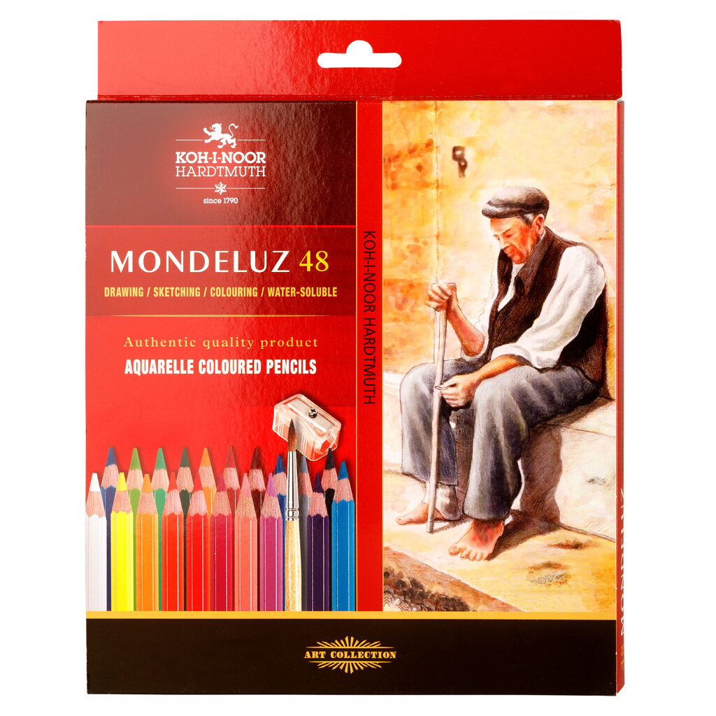 Карандаши цвет. акварельные 48цв Koh-I-Noor "Mondeluz"