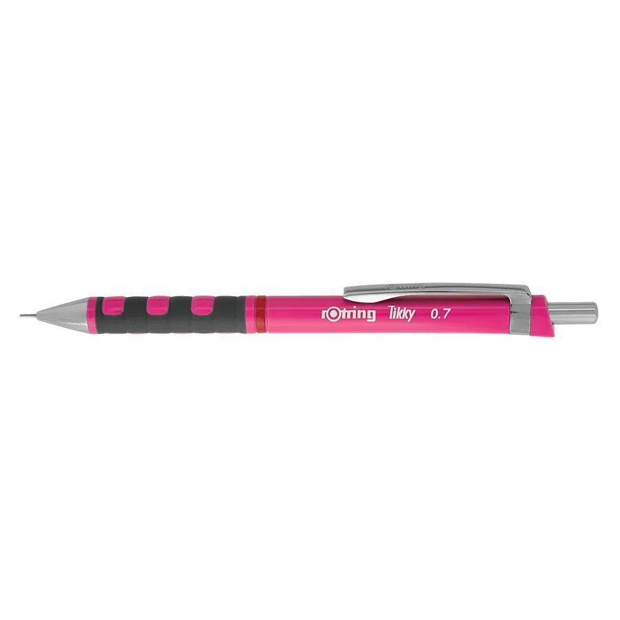 Карандаш механический Rotring Tikky 0,7мм, розовый неон