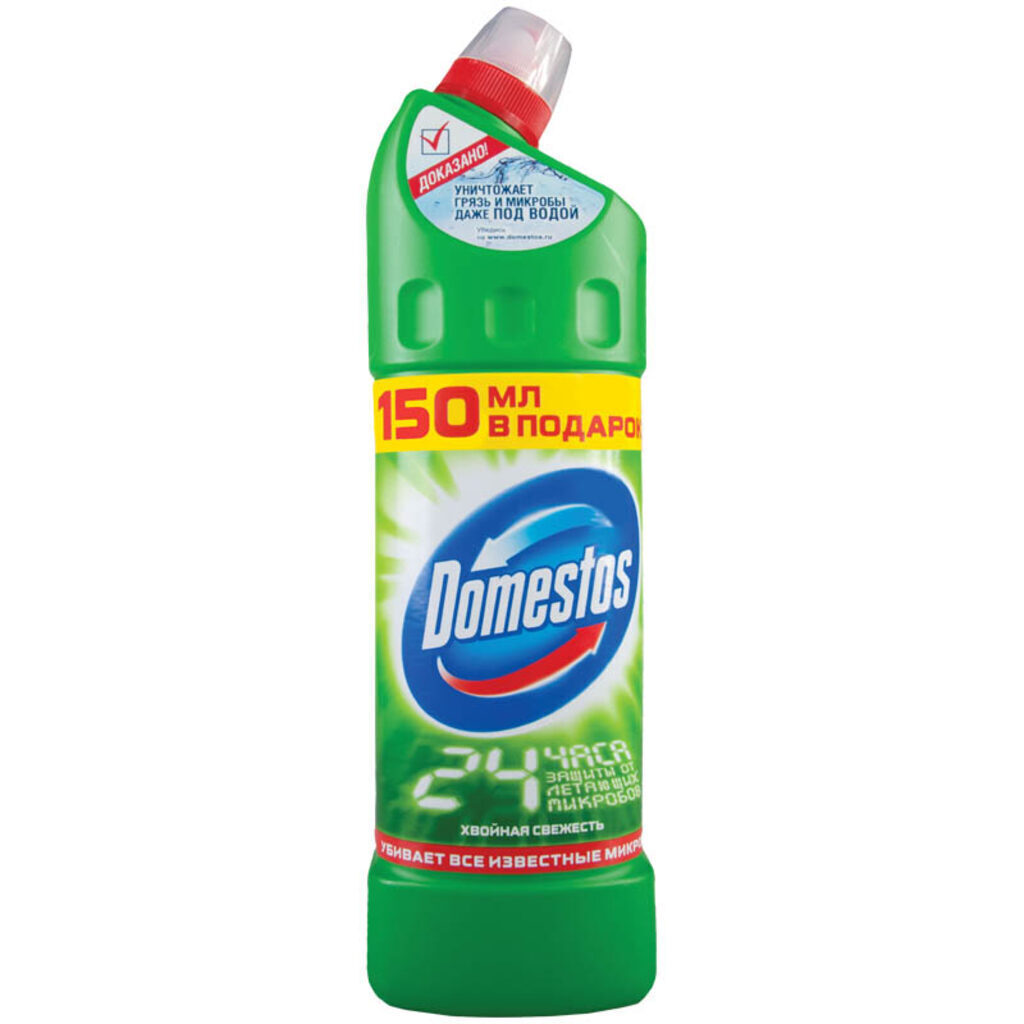 Средство чистящее универсальное Domestos 1л Хвойная свежесть, гель