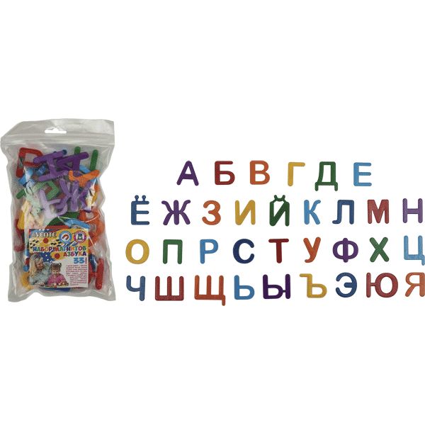 Магнит для доски 33шт "Азбука на магнитах"