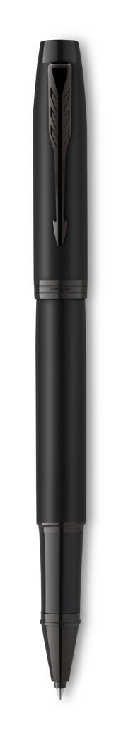 Parker IM  Achromatic Роллер  Matt Black  F сталь нержавеющая LR
