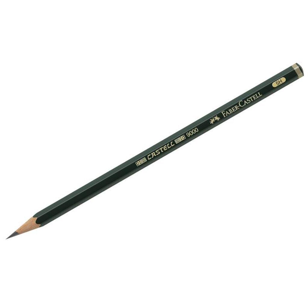 Карандаш  Faber-Castell 9000, твердость 5H