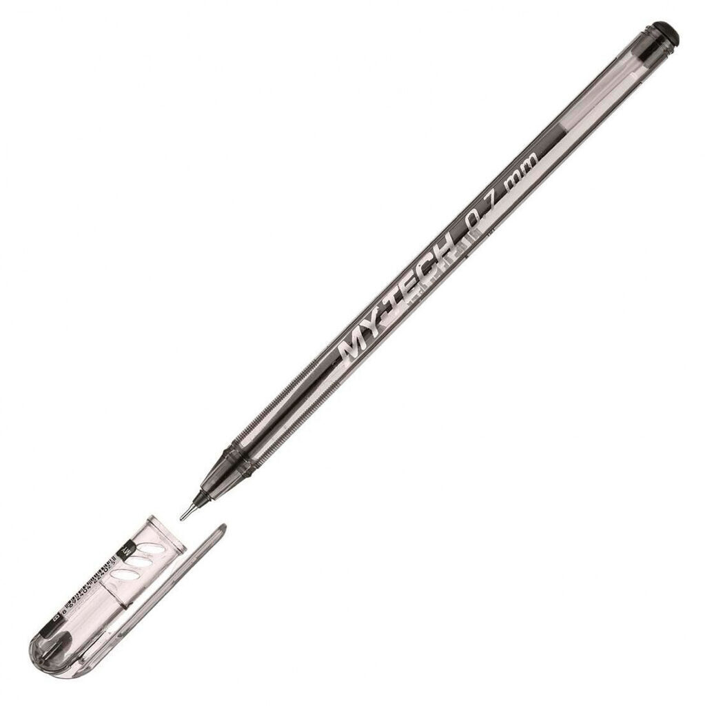 Ручка шар. PENSAN "MY-TECH" , 0,7мм, синяя, игольчатый стержень