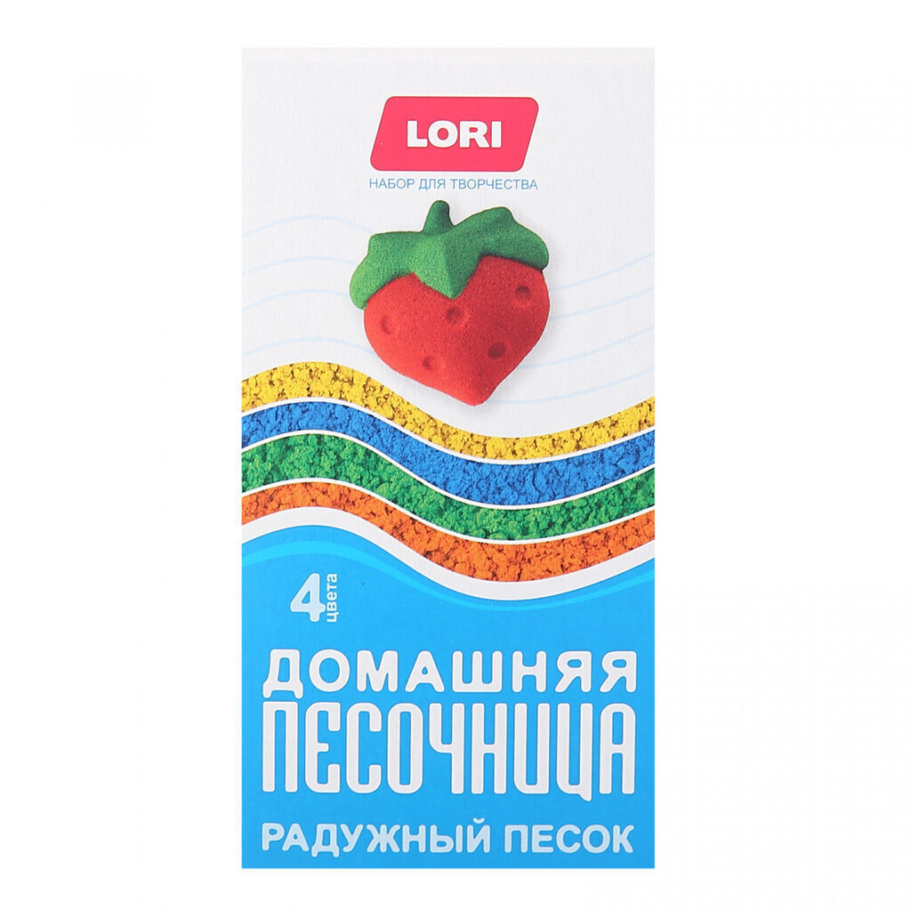 Кинетический песок 4 цв. 320гр.