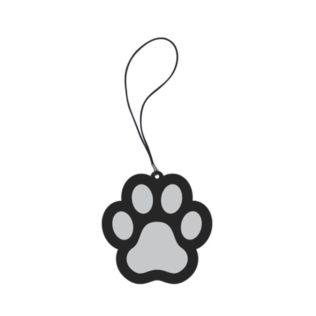 Брелок светоотражающий ПВХ " Paw" фигурный
