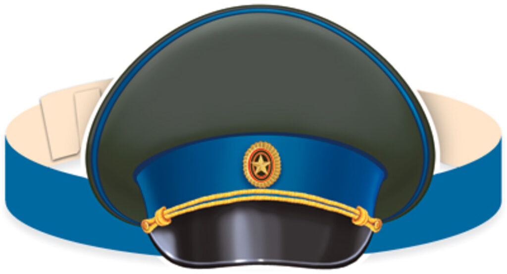 Маска-ободок "Фуражка ВДВ"