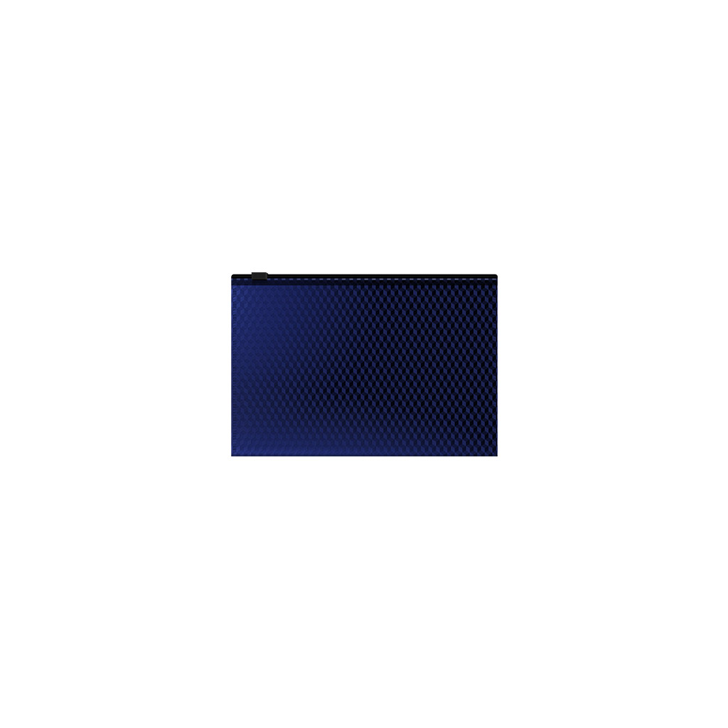 Zip-пакет пластиковый ErichKrause Diamond Total Blue, C6, полупрозрачный, синий (в пакете по 12 шт.)