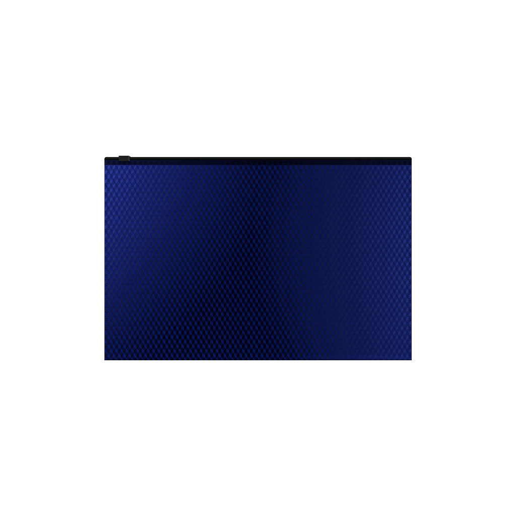 Zip-пакет пластиковый ErichKrause Diamond Total Blue, B5, полупрозрачный, синий (в пакете по 12 шт.)