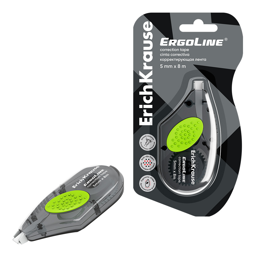 Корректирующая лента ЕК "ErgoLine", 5мм х 8м