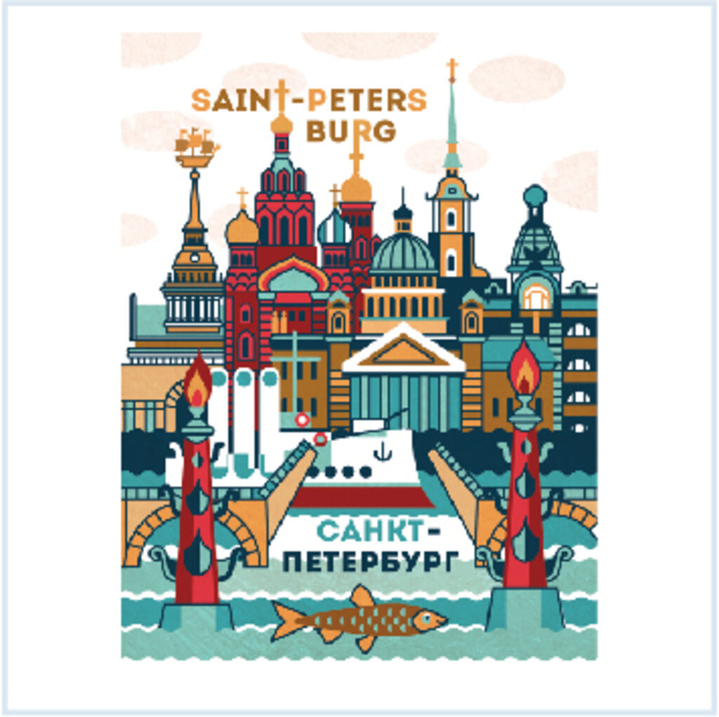 Обложка для паспорта ПВХ "Корюшка"
