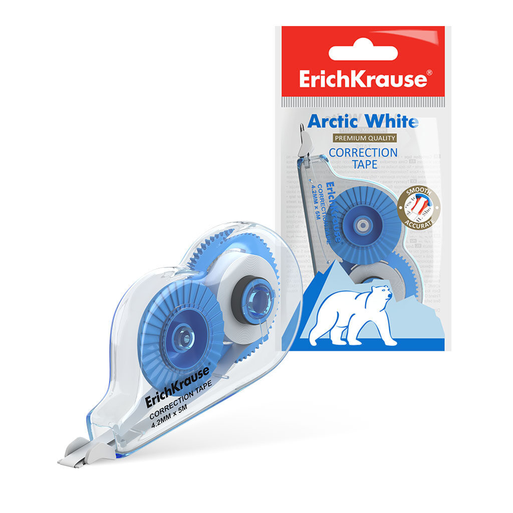 Корректирующая лента ЕК "TECHNO WHITE MINI" 4,2мм*5м