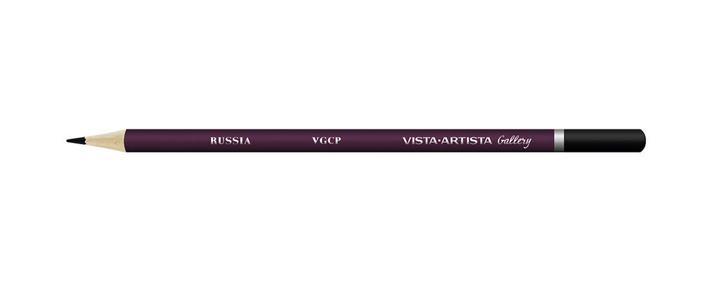 Карандаш цветной художественный  VISTA-ARTISTA  "Gallery" 806 Черный
