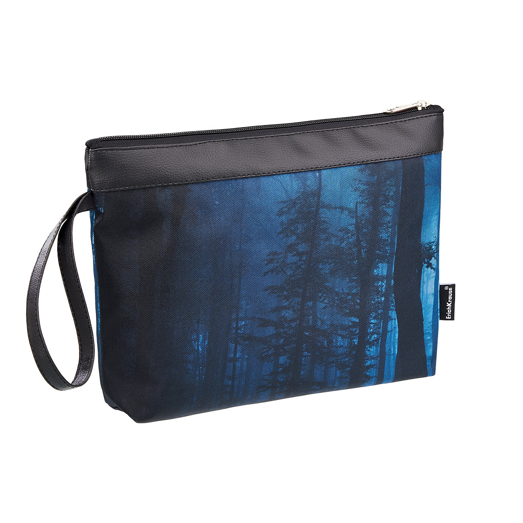 Косметичка ErichKrause® StreetLine 300х250мм Dark Forest