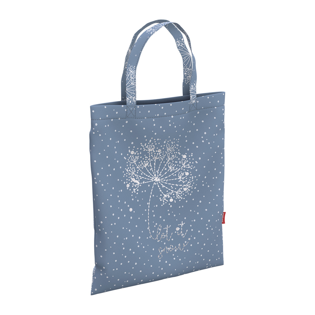Сумка-шоппер ErichKrause 10L Frozen Beauty (Light Blue)