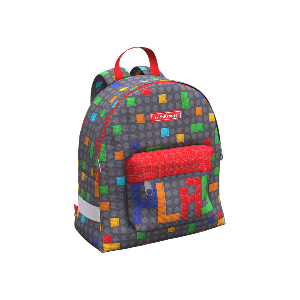 Рюкзак ErichKrause EasyLine® Mini 6L Color Bricks