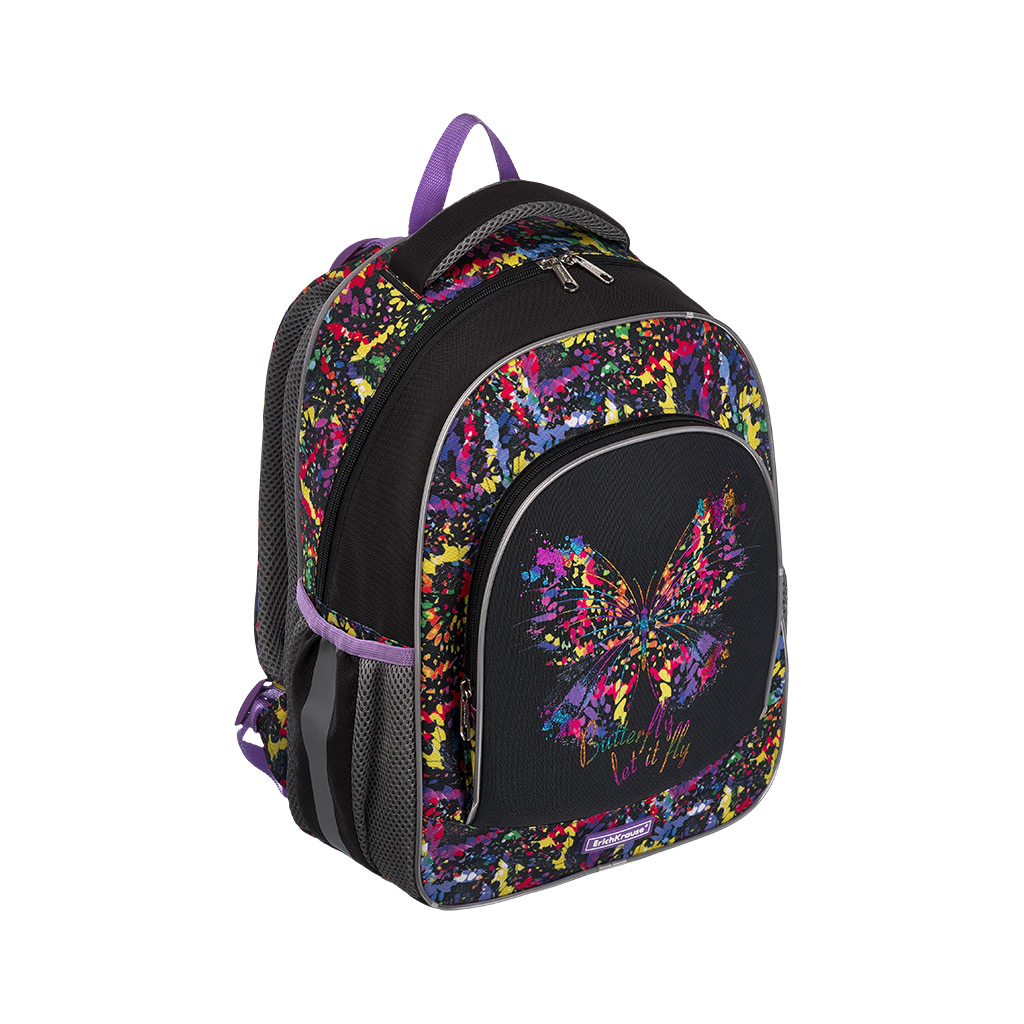 Ученический рюкзак ErichKrause ErgoLine® 15L Butterfly