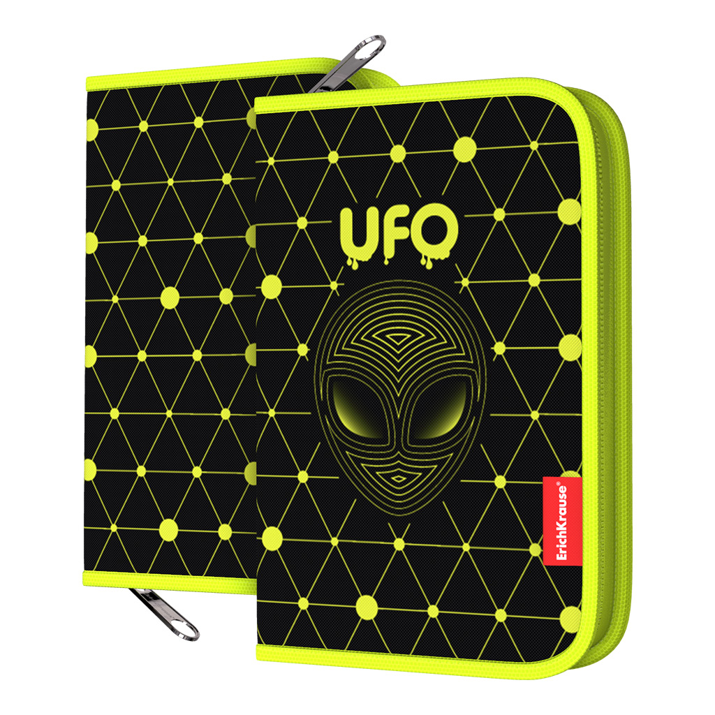 Пенал-книжка без наполнения ErichKrause 135x205x30мм UFO