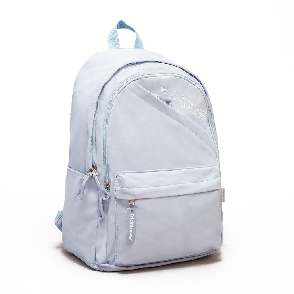 Рюкзак ErichKrause EasyLine Style с двумя отделениями 22L Light Blue