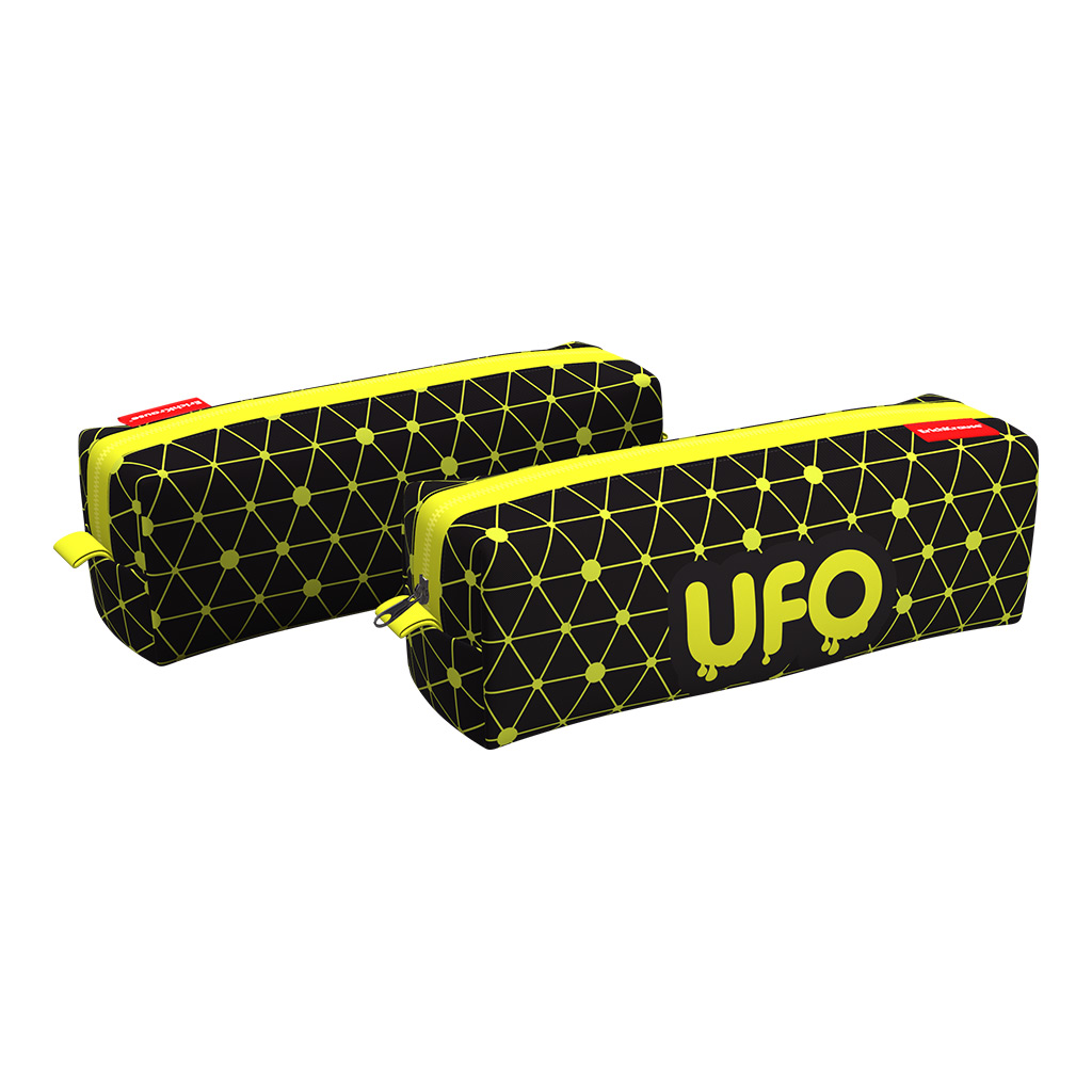 Пенал квадро ErichKrause 210x70x70мм UFO