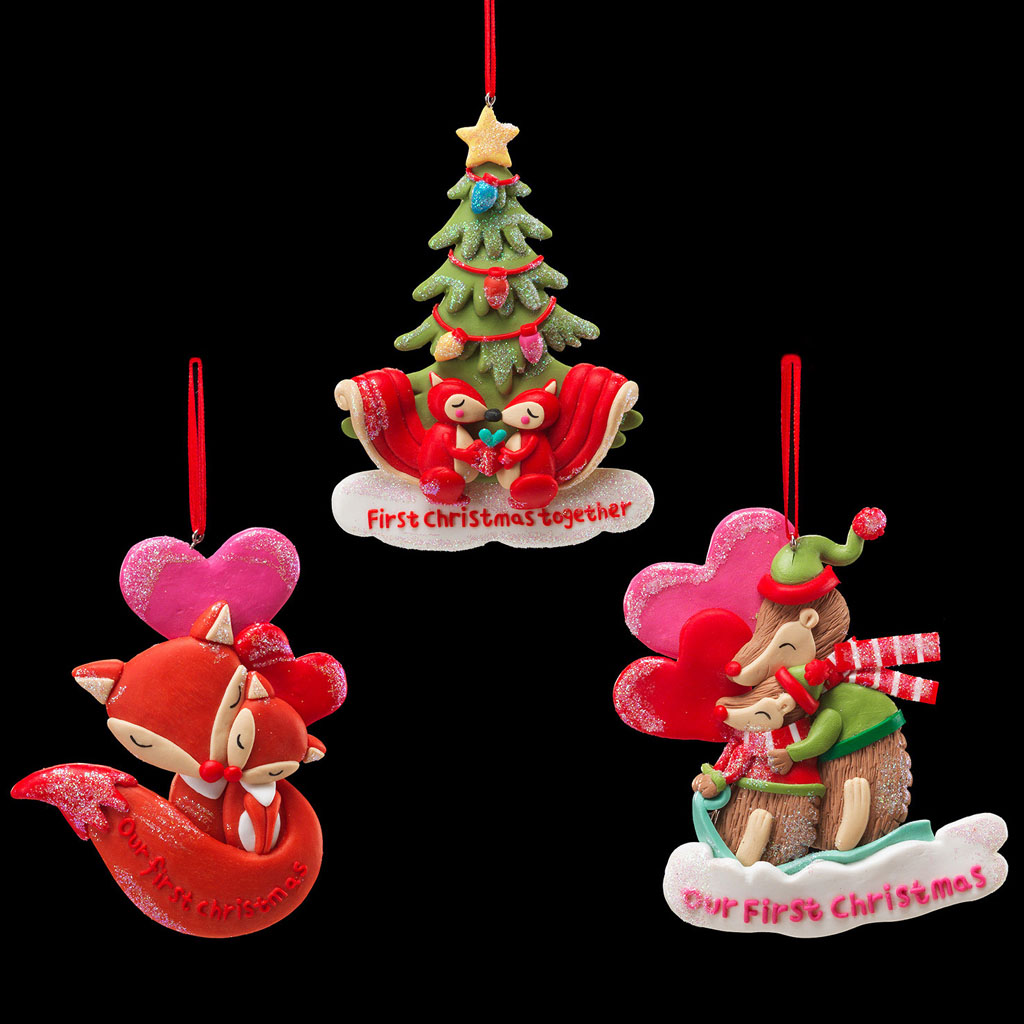 Украшение ErichKrause Рождество для двоих 12см