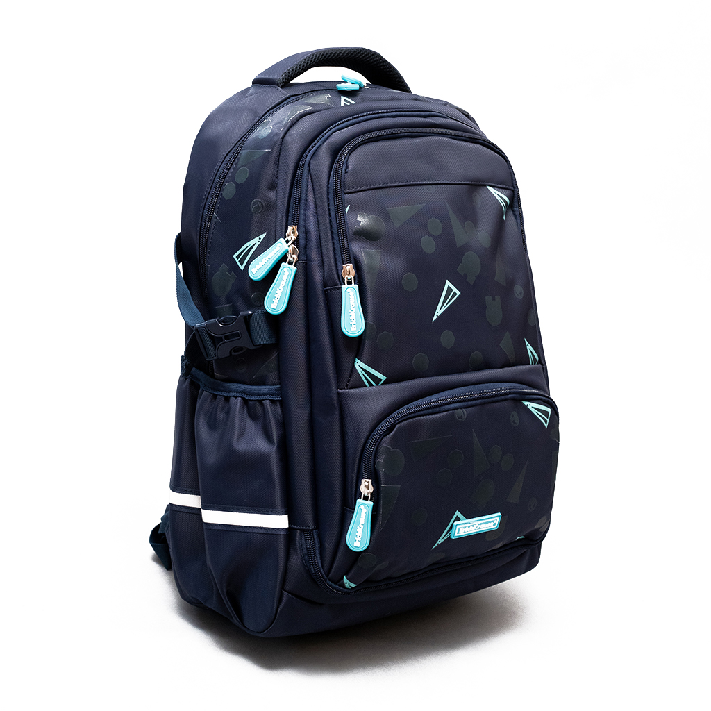 Рюкзак ErichKrause SchoolLine с двумя отделениями и грудной перемычкой 23L Blue Style
