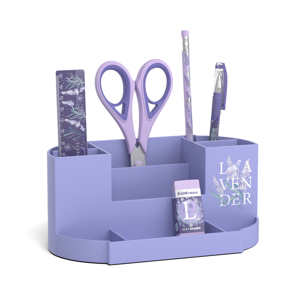 Набор настольный пластиковый ErichKrause® Victoria, Lavender, фиолетовый