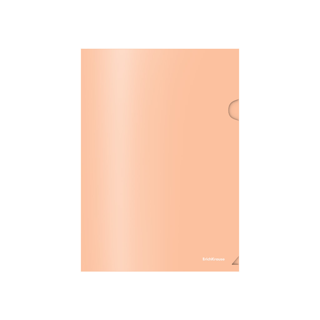 Папка уголок А4 Matt Pastel Bloom, непрозрачная, 0,18мм, ассорти