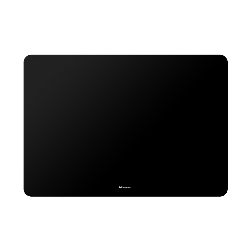 Подкладка настольная пластиковая ErichKrause Matt Total Black, A2, черный (в пакете по 4 шт.)