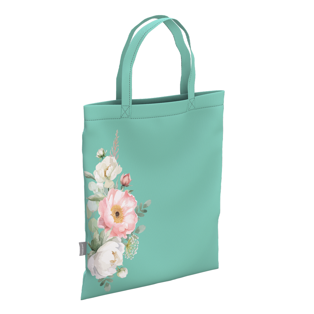 Сумка-шоппер ErichKrause 10L Pastel Bloom (Minty)