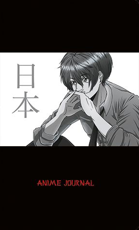 Записная книжка А5  80л. 7БЦ "Аниме 6" мат.лам., выб.УФ-лак