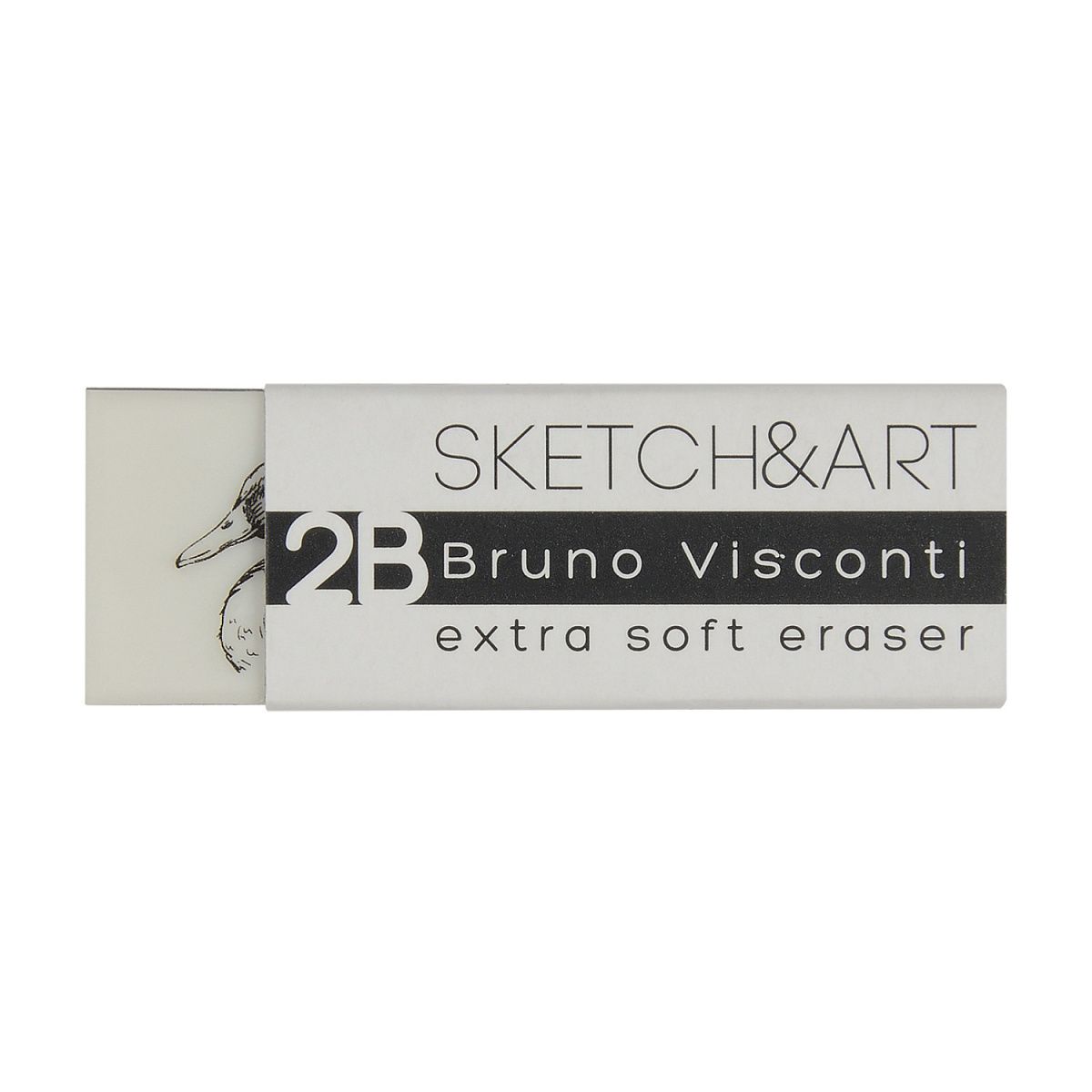 Ластик  BV "Sketch and Art. Супермягкий 2В" 5,9*2*1см