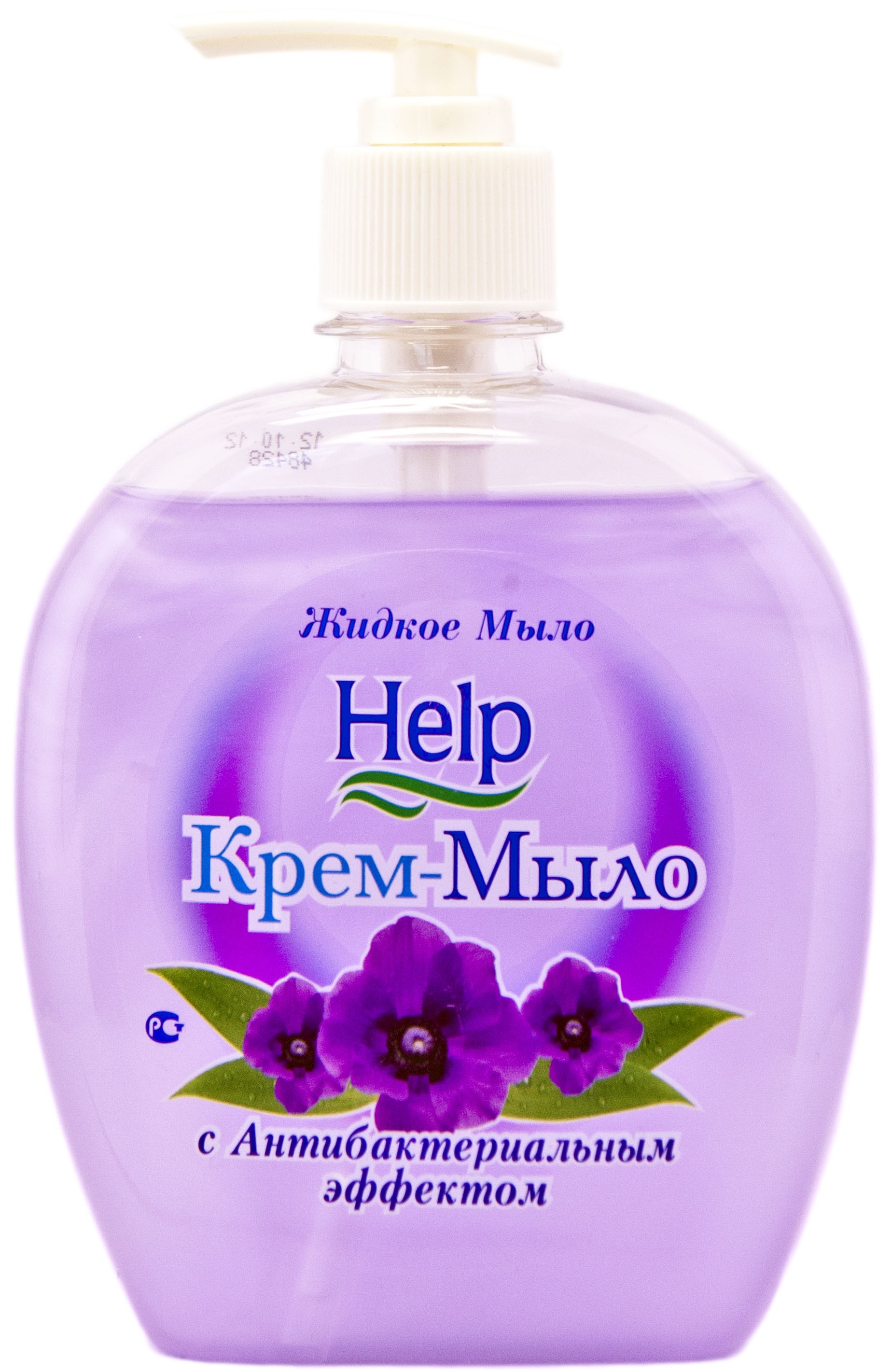 Мыло жидкое ХЭЛП 500 мл крем-мыло (дозатор), ассорти