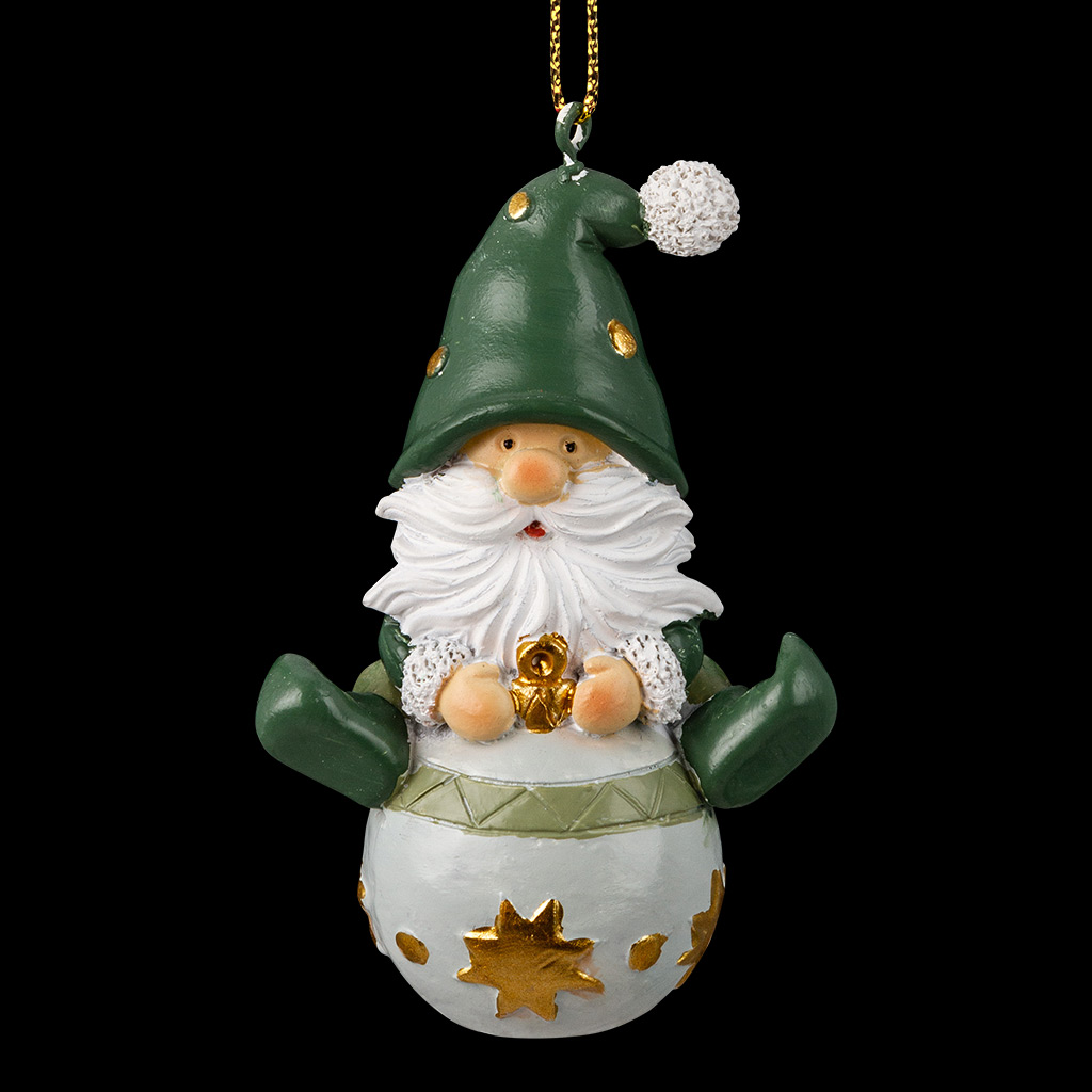 Украшение ErichKrause Decor Гном на шаре 8.5см