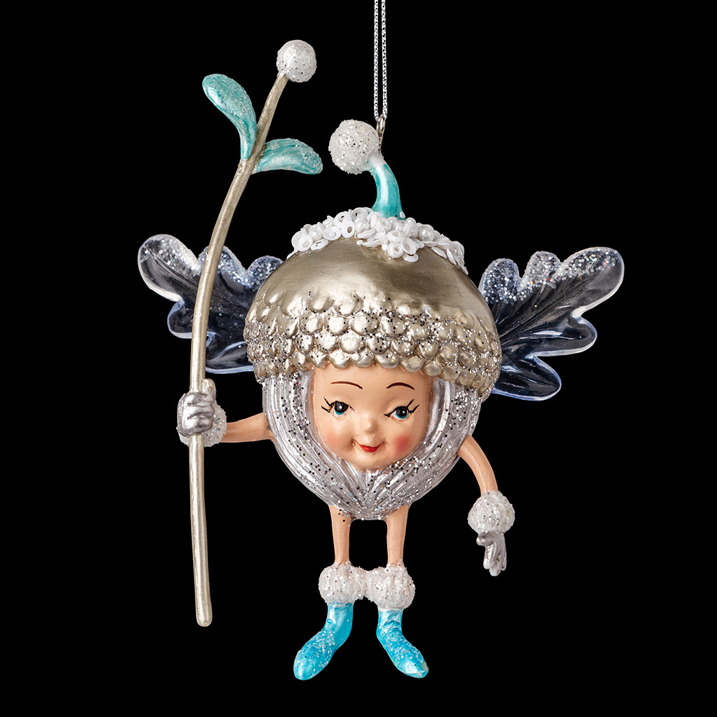 Украшение ErichKrause Decor Желудь ледяного царства 11.5см
