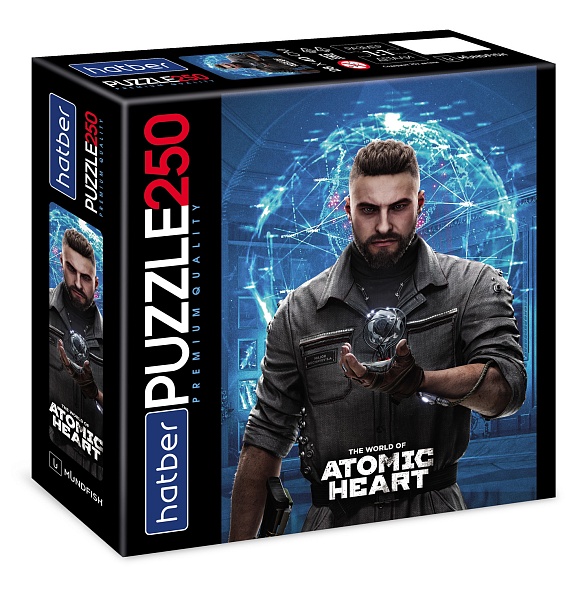 Пазлы  250 элементов  280*400мм.  "Atomic Heart" Premium