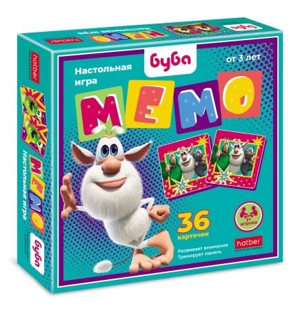 Игра Мемо "Буба"  (36 карточек)