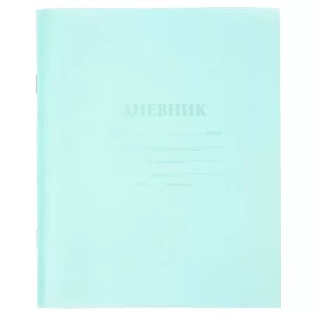 Дневник универсальн.  пласт. обл. "Бирюза" 40 л.