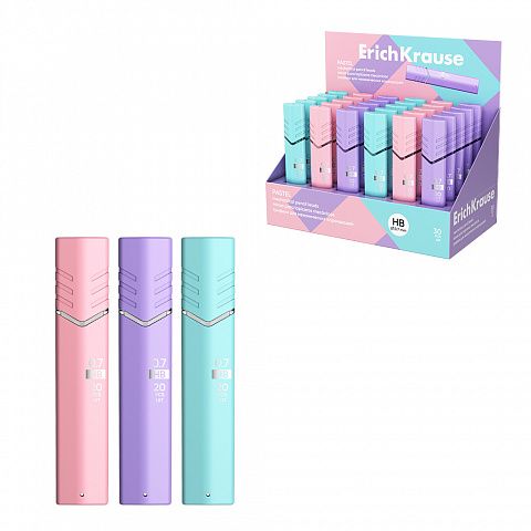Грифели запасные EK Pastel HB 0,7мм, 20 гриф. в пенале