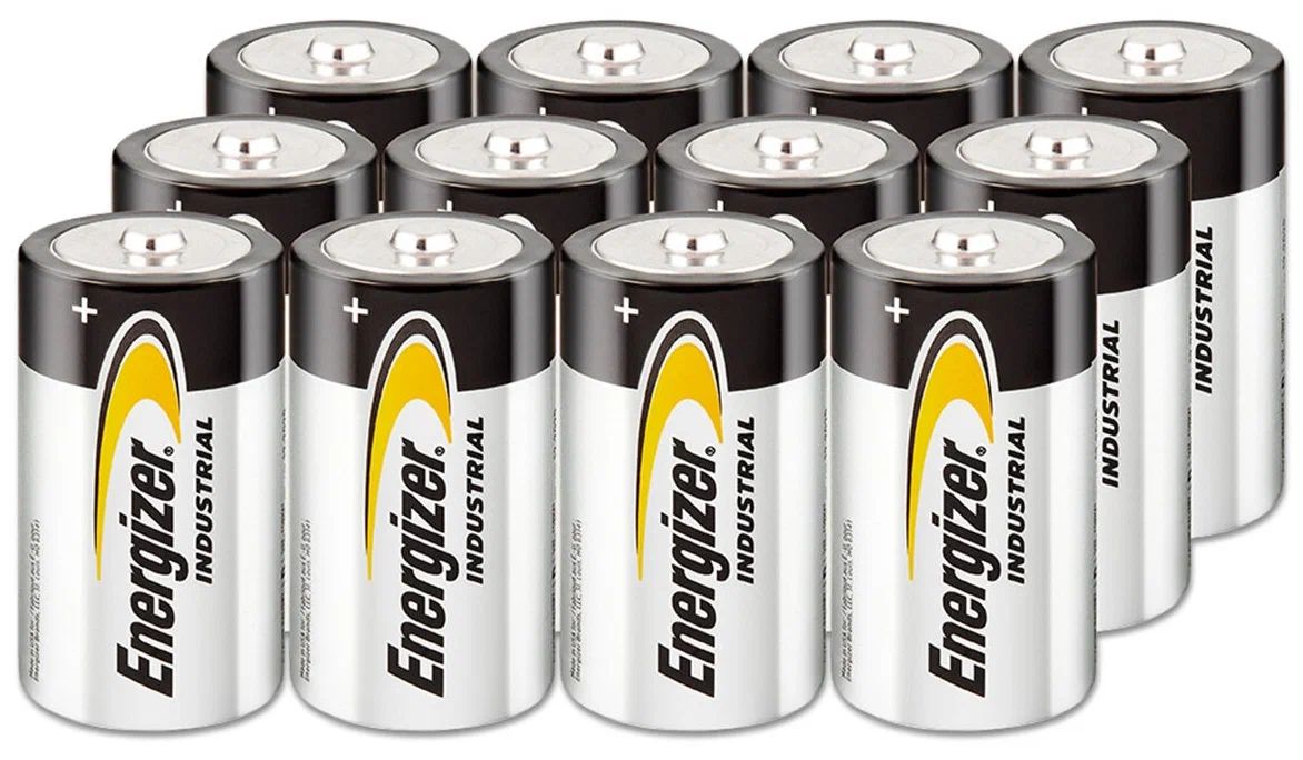 Батарейка LR-20 ENERGIZER Industrial, блистер, цена за 1 шт
