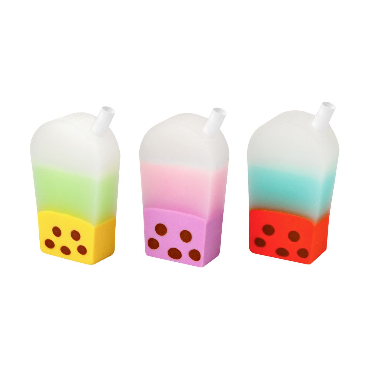 Ластик  BV "Bubble tea" 3*6*1,5см, 3 вида