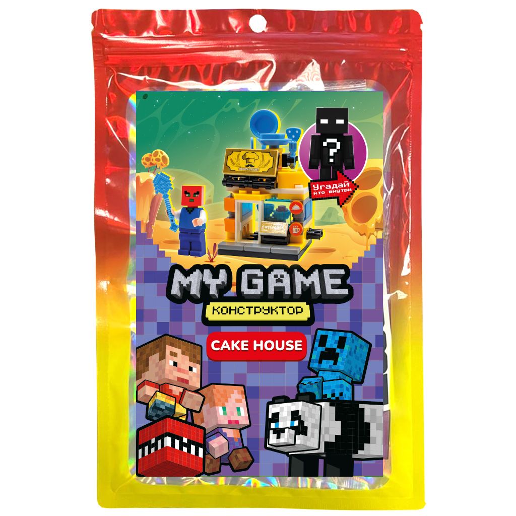 Конструктор пластм. "My Game" 101 дет.
