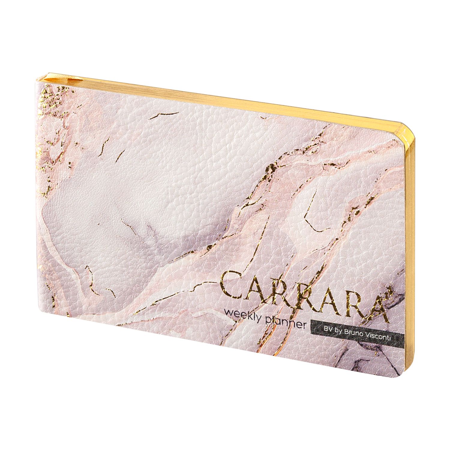 Еженедельник недат. А6  80л., кожзам, мягк.пер. "Carrara"