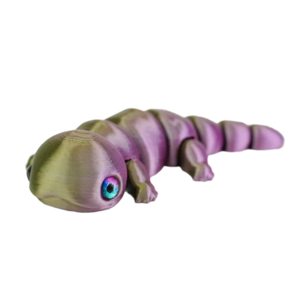 Игрушка 3D "Саламандер Хьюго" 10 см, цвет ассорти