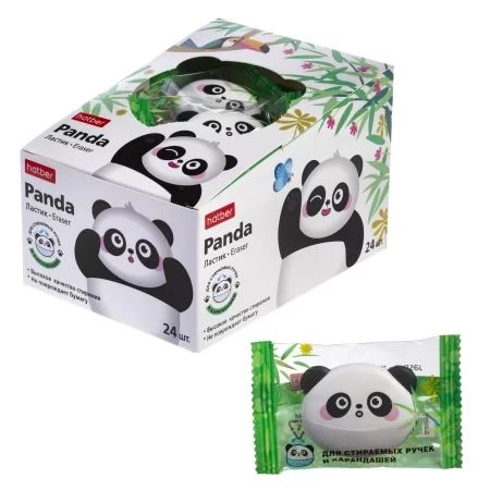 Ластик Hatber "Panda"