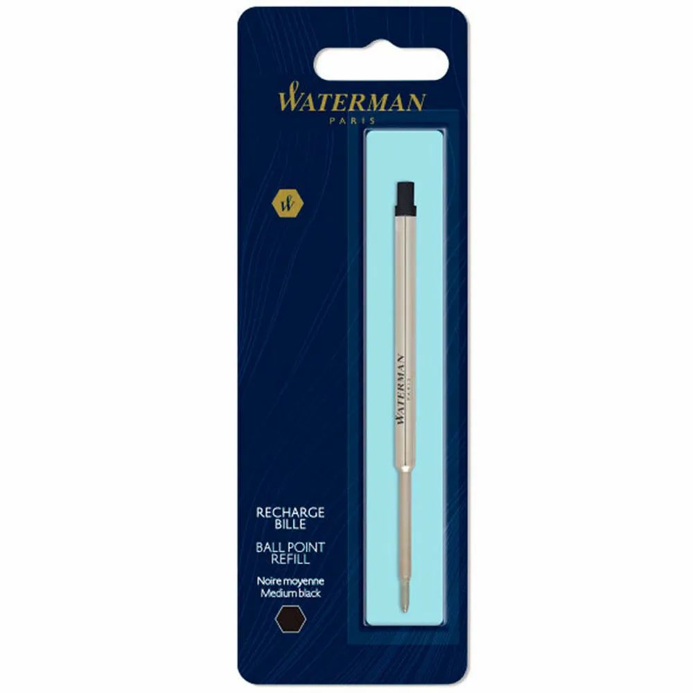 Стержень д/шарик.ручки Waterman Standard Maxima М 1мм, черные