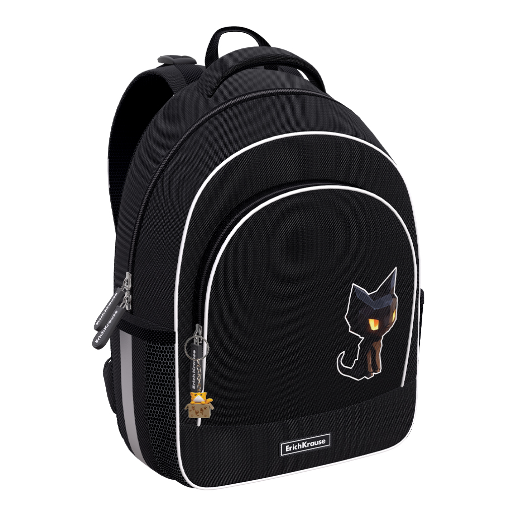 Ученический рюкзак с грудной перемычкой ErichKrause ErgoLine® 15L CatPix