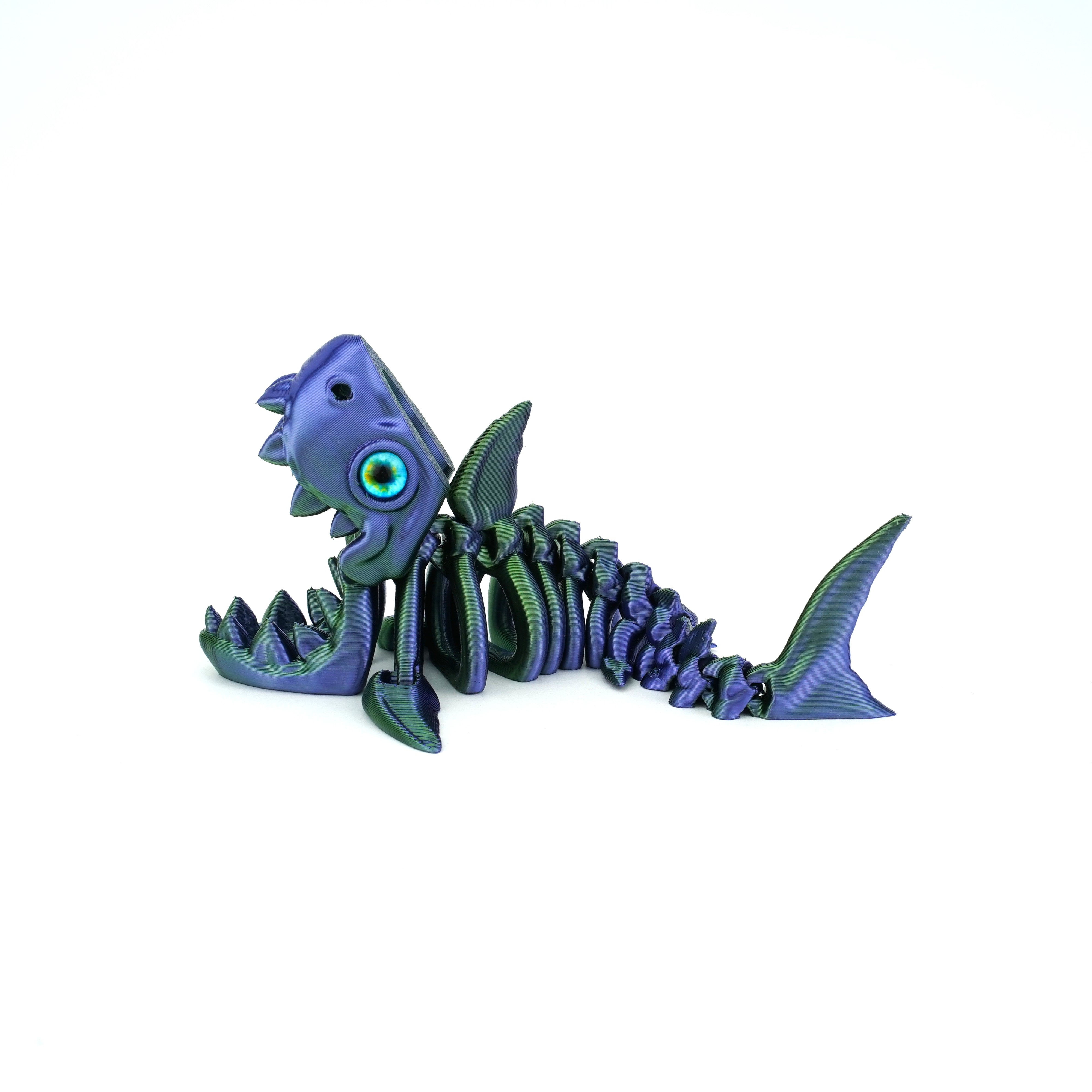 Игрушка 3D "Акула Эль Григо" 15см, цвет ассорти