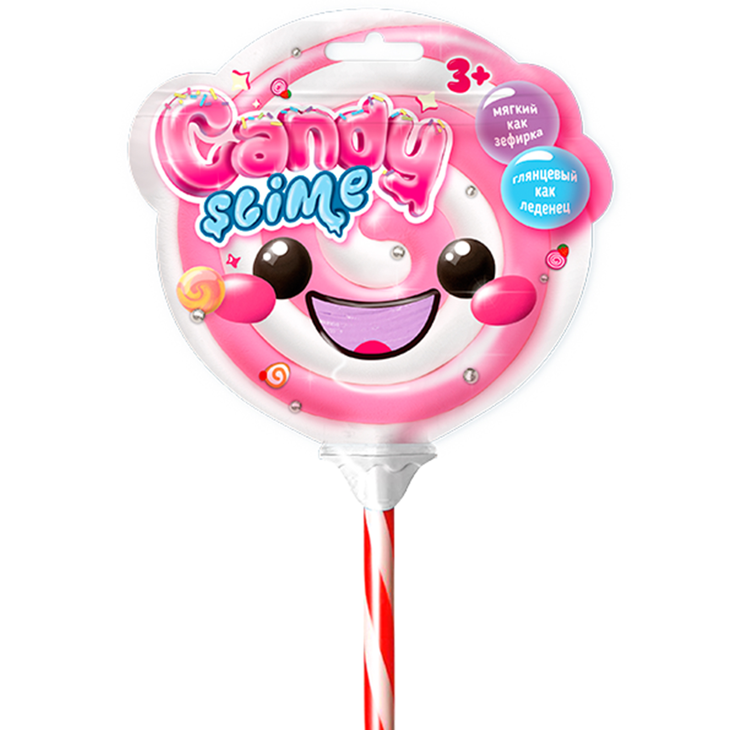 Слайм 100гр "Candy Slime" сиреневый отгрузка от 0˚C до -20˚C