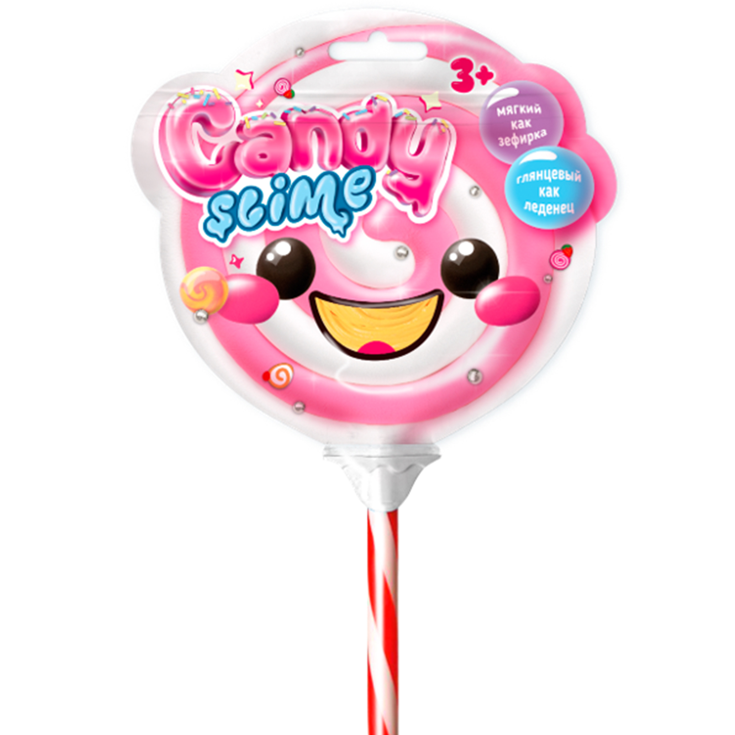 Слайм 100гр "Candy Slime" желтый отгрузка от 0˚C до -20˚C