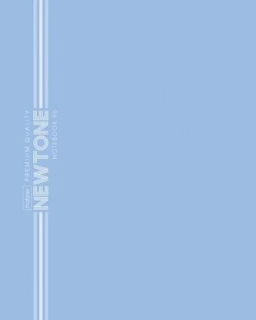 Тетрадь А5  96л ЛИН. Hatber "NEWtone PASTEL. Голубая дымка" софт-тач